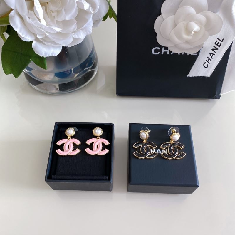 Ch*el earrings
